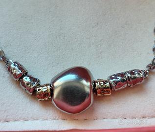 Granelli pepita modello Dodo argento 