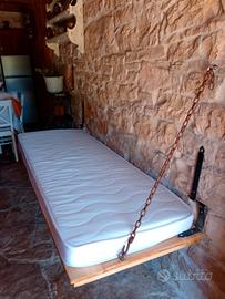 lettino letto pieghevole "dei pirati" massello