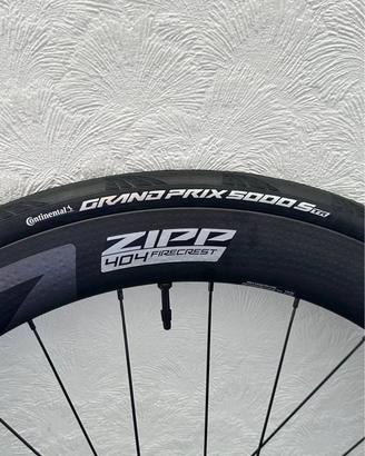 Ruote Bici Zipp 404 Firecrest Carbon Tubeless