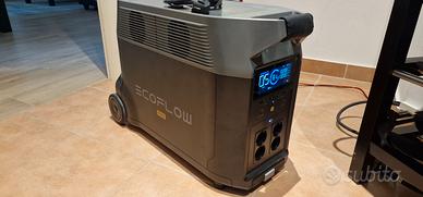 ECOFLOW DELTA PRO 3,6KW + 2X 400W ECOFLOW PANNELLI