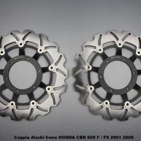 Coppia dischi freno HONDA CBR 600 F / FS 2001 2006