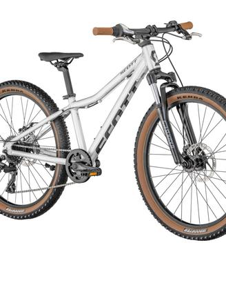 BICICLETTA SCOTT SCALE 24 SILVER  +casco guanti