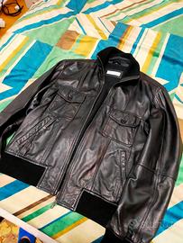 Giacca in vera pelle -Tg 50