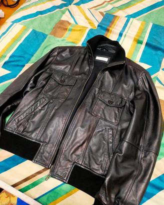 Giacca in vera pelle -Tg 50