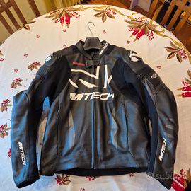 Giacca da moto in pelle MTECH TX-R1 taglia 48