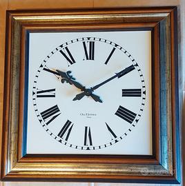 orologio da parete in legno Ora Elettrica Milano