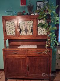 Dispensa con vetrina primi 900 (124×45×180)
