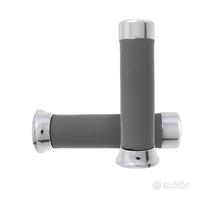 coppia manopole grigie compatibili vespa px pe