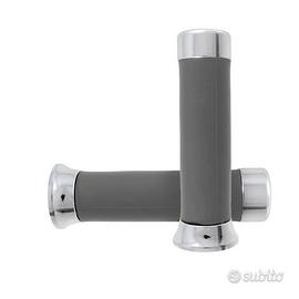 coppia manopole grigie compatibili vespa px pe