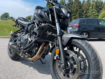 Yamaha MT-07 depotenziata A2