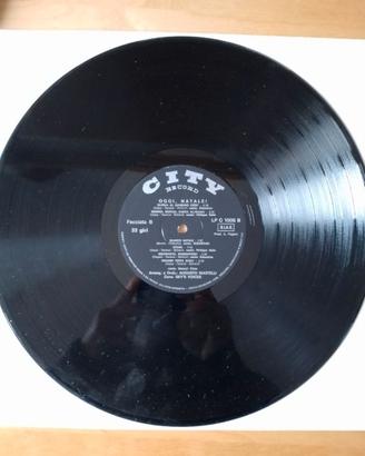 VINILE 33 GIRI - OGGI NATALE - AUGUSTO MARTELLI