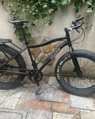 Fat tire e-bike senza batteria
