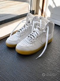 Nike Air Force 1 High Top Bianche Tg. 42