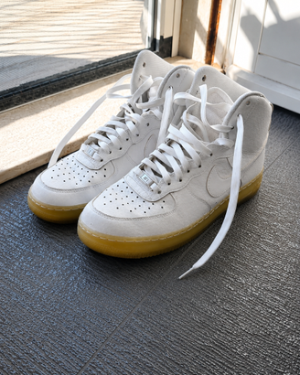 Nike Air Force 1 High Top Bianche Tg. 42
