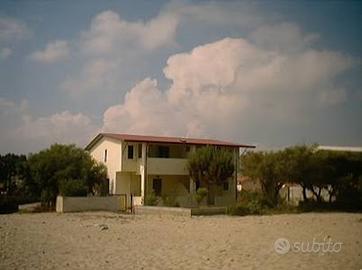 Casa mare sulla spiaggia calabria