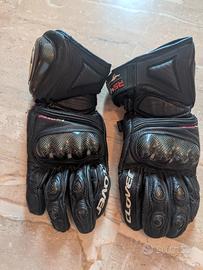 guanti moto Clover  RS4 evo, in pelle di canguro