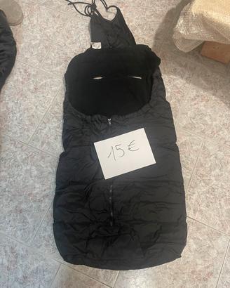 Sacca invernale, passeggino