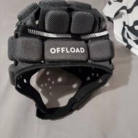 Casco rugby Offload R900 nero