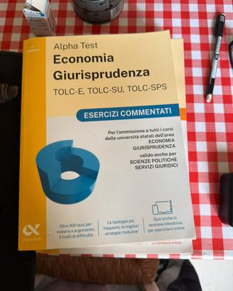Alphatst  2025 per Test Giurisprudenza semi nuovo