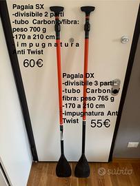 Pagaia remo SUP  kayak ITIWIT