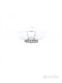 Anello vera in oro e diamanti