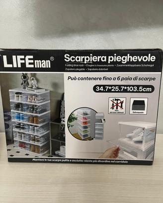 Scarpiera richiudibile LIFEMan