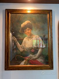 Quadro antico su tela