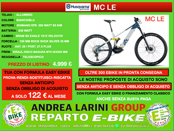 Ebike HUSQUARNA Mc Le