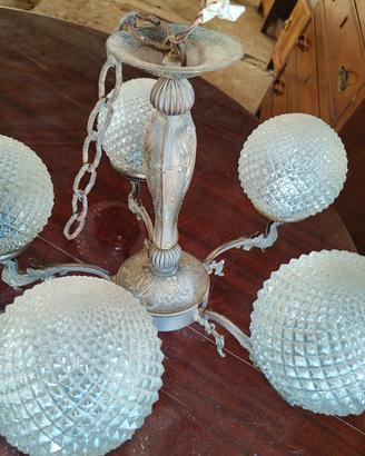 Lampadario anni 40