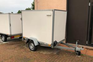 Rimorchio furgonato trasporto cose/MTB/motocross