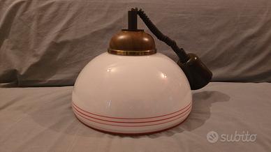 Lampada a sospensione vintage Mid-Century Modern
