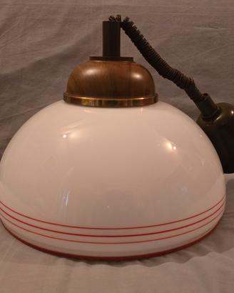 Lampada a sospensione vintage Mid-Century Modern