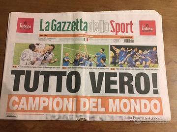 "La Gazzetta dello Sport - Tutto Vero" 10/07/2006