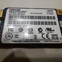 Hard disk SSD 128 GB Toshiba msata, per notebook