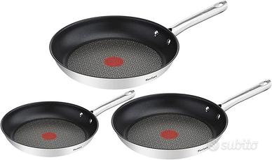 Tefal Duetto Set di 3 Padelle da 20/24/28 cm in ac