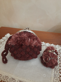 Portafoglio con portachiavi Lavorati a mano