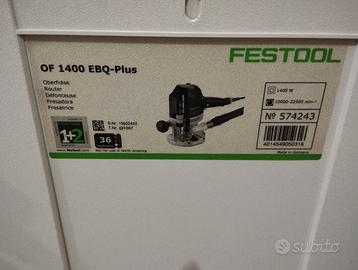 Fresatrice FESTOOL OF 1400 EBQ