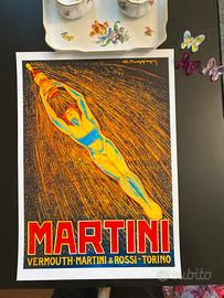 Poster stampa martini vermuth Campari Aperol