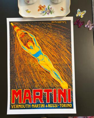 Poster stampa martini vermuth Campari Aperol