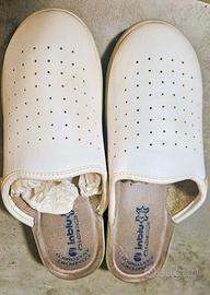 pantofole  in blu. n. 38
