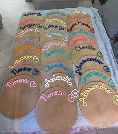 tovagliette all'americana personalizzate 