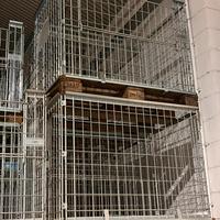 Cesta in metallo per bancale 80 x 120