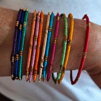 Set 12 Bracciali Rigidi Colorati Singapore – Nuovi