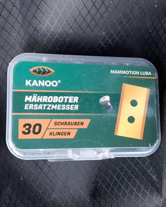 30 lame/viti/rondelle acciaio inox  Mammotion Luba