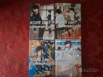 Manga Komi Can't Communicate – Volumi 1-4 