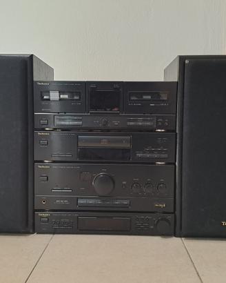 Impianto hifi Technics anni '80