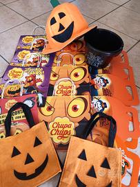 Set cappello e borse Halloween