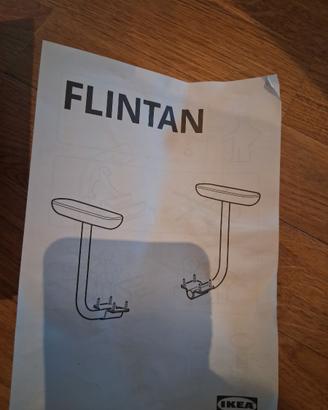 Braccioli sedia ikea flintan
