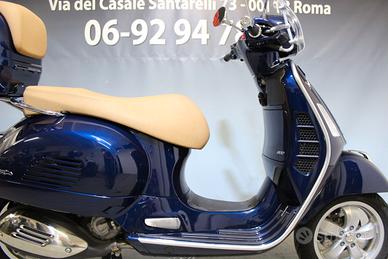 Motocicletta per Bambini Elettrica Vespa GTS300 Blu