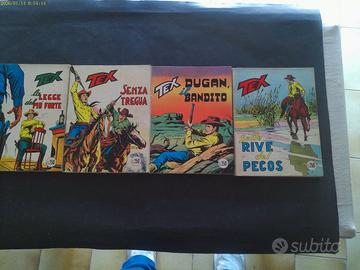 TEX COSTA BIANCA 1 edizione n. 4 pezzi[F3]